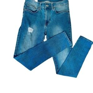 H&M Skinny Distressed Coupe Moulante Jeans
